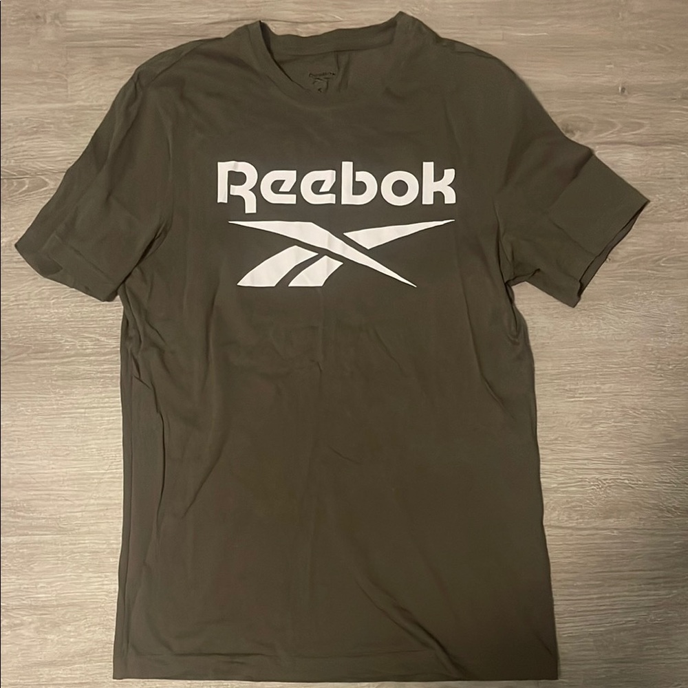 Reebok Olive Green Short Sleeve Tee